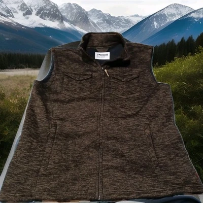 Mountain Khakis Men's XL Old Faithful Classic Fit Vest Brown Work Casual Outdoor - Image 1 of 4