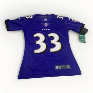 Camiseta deportiva juvenil mediana Nike On Field de los jugadores de la NFL de los Ravens 33 Devonta Freeman - Imagen 1 de 11