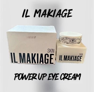 IL Makiage Power Up Eye Treatment Cream Anti Aging Brightness 15ml 0.5 oz NIB - Image 1 of 3