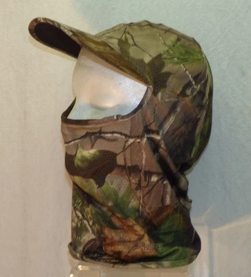 Realtree Hot Shot Balaclava Neck Gaiter Hood Hat Lightweight Breathable Camo - Image 1 of 4
