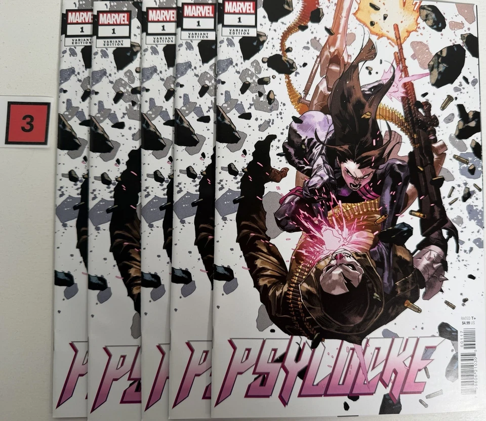 PSYLOCKE (2025) #1 - PUTRI Ratio Variante 1:25 🔥lote 5 Foto 1 de 1