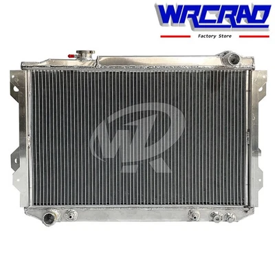 Aluminum Radiator For 1989-1993 1992 1990 Mazda B2600 LE/SE 2.6L L4 GAS CU1424 - Image 1 of 4