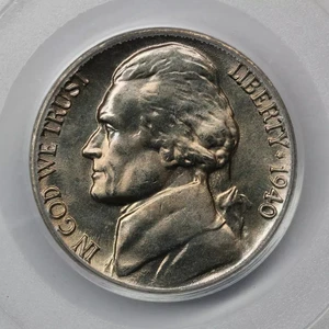 1940 Jefferson Nickel PCGS MS65FS - Picture 1 of 5
