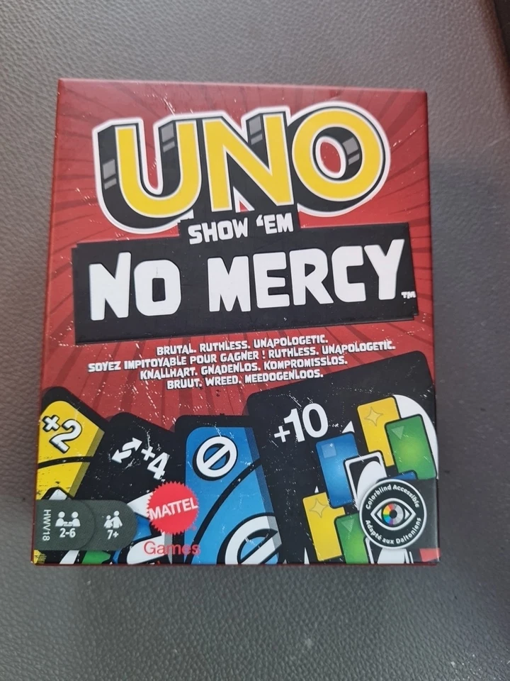 Card Game Mattel Show Em No Mercy