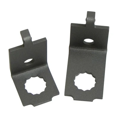 Brake Hose Frame Brackets At Frame 1967-68 Chevrolet Camaro Pontiac Firebird 2pc - Image 1 of 4