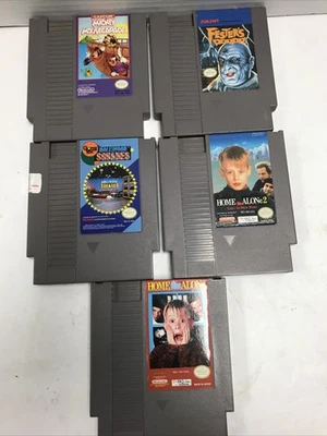 Lot 5 Of NES Games, Home Alone, Home Alone 2, Mickeys Mousecapade, Etc - Image 1 of 4