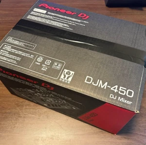 Pioneer DJ DJM-450 2-Ch Turntable CDJ XDJ Mixer w rekordbox DJ DVS JP NEW - Picture 1 of 4