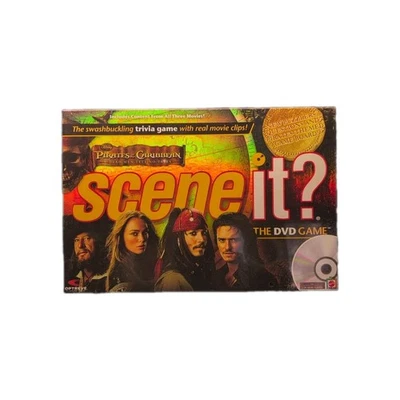 Scene It? Pirates Of The Caribbean Dead Men Tell No Tales DVD GAME NEW SEALED - Image 1 of 3