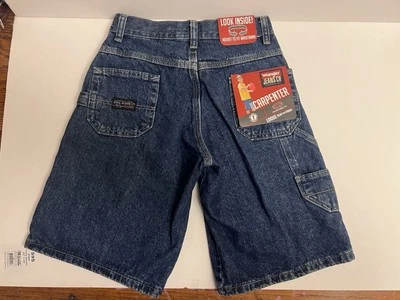 Pantalones Cortos Vaqueros Wrangler Clásicos Niños Carpintero Talla 10 Cintura Ajustable Regular -NUEVOS CON ETIQUETAS Foto 1 de 4