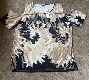 Top para mujer Beyond This Plane talla 4X nuevo tye troquelado - Imagen 1 de 8