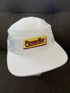 Vintage 90’s PowerBar 5 Panel Running Hat ~ Made in USA ~ NEW Old Stock - Picture 1 of 7