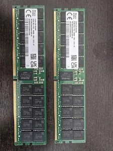 SK HYNIX 64G (1X64GB) 2RX4 PC5-5600B DDR5 RDIMM SERVER MEMORY HMCG94AGBRA179N - Picture 1 of 2
