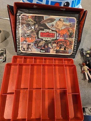 Vintage Kenner Star Wars Império Contra-Ataca Estojo de Armazenamento de Colecionador 1982 com Bandejas - Imagem 1 de 4