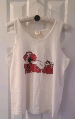 Camiseta sin mangas Anna Sui de colección de los años 90 y pinback de su boutique original de L.A. La Brea Foto 1 de 4