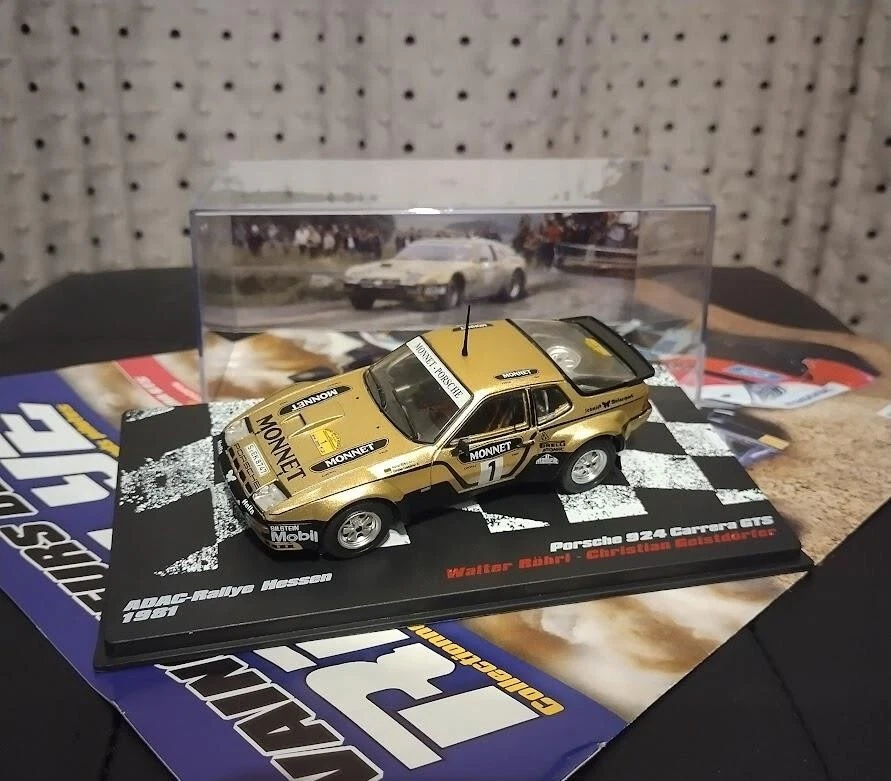 PORSCHE  924 GTS MONET  RALLYE  DE  HESSEN  1981  ROHRL  MODEL   1/43 - Photo 1/1