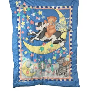 Vintage Daisy Kingdom Tender Beginnings Kinderbettdecke 31x41 - Bild 1 von 6
