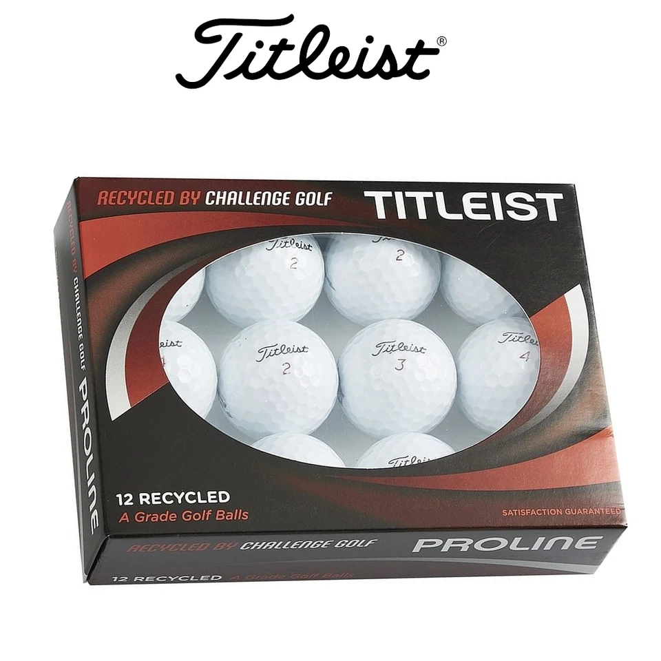 Titleist AVX GOLFBÄLLE recycelt GRADE A FREE P&P Rabatt für 2 Dutzend