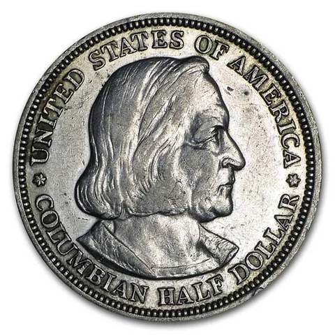 1892-1893 Columbian Expo Half Dollar (Low Grade/Cleaned) - SKU #29622 Cover