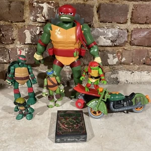 Teenage Mutant Ninja Turtle Action Figure / Toys Mixed Lot of 7- TMNT - Picture 1 of 8