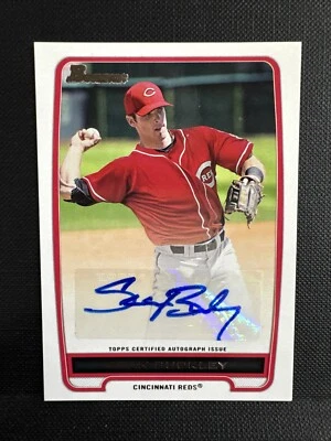 2012 Bowman Retail Prospect Auto Sean Buckley #BPA-SB Auto Reds Baseball A2V - Image 1 of 2