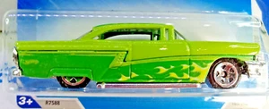 1956 MERC HOT AUKTION GREEN HOT WHEELS 1/64 DIECAST CAR - Bild 1 von 7