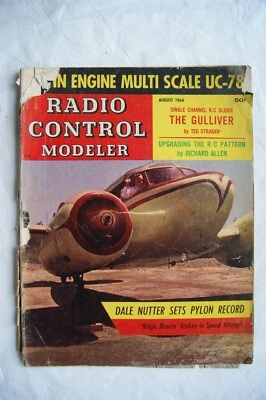 1964 RC Modeler Magazine - August - Image 1 of 2
