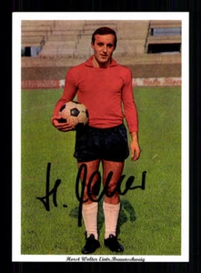 Horst Wolter Autogrammkarte Eintracht Braunschweig Spieler 60er Jahre Orig Sign - Bild 1 von 2