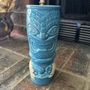 Tazza Tiki Cat Tiki Farm Cat 2017 di Anthony Carpenter con manico gatto nero - Foto 1 di 8