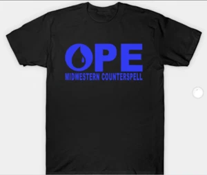 Midwestern Counterspell T-Shirt Canvas 100% Cotton Short Sleeve Crew Neck Large - Picture 1 of 8