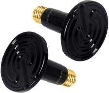 New listing
Omaykey 100W 2 Pack Ceramic Heat Lamp Bulb Infrared Reptile Heat Emitter Heater