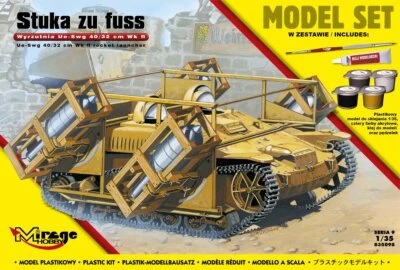 Mirage 835098 - 1:35 Stuka a piedi Ue-Swg Launcher 40/32 cm Wk fl - Immagine 1 di 2