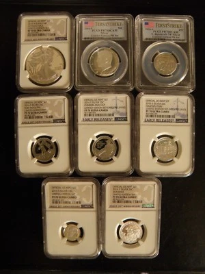 2016 LIMITED EDITION PROOF SET W/OGP  MIXED PCGS & NGC ALL PR70  SEE PICS / LIST - Image 1 of 3