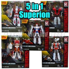 Transformers 5in1 Superion G1 IDW Autobot Action Figure Robot Kid Toys In Stock