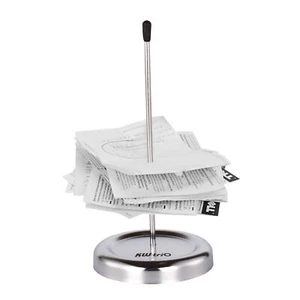Memo Holder Spike Stick Receipt Note Paper Order Office Bill Desk Spindle L7M3 - Picture 1 of 11