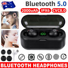 5.0 Bluetooth Headphones Wireless Running Earphones Noise Cancelling For Phone