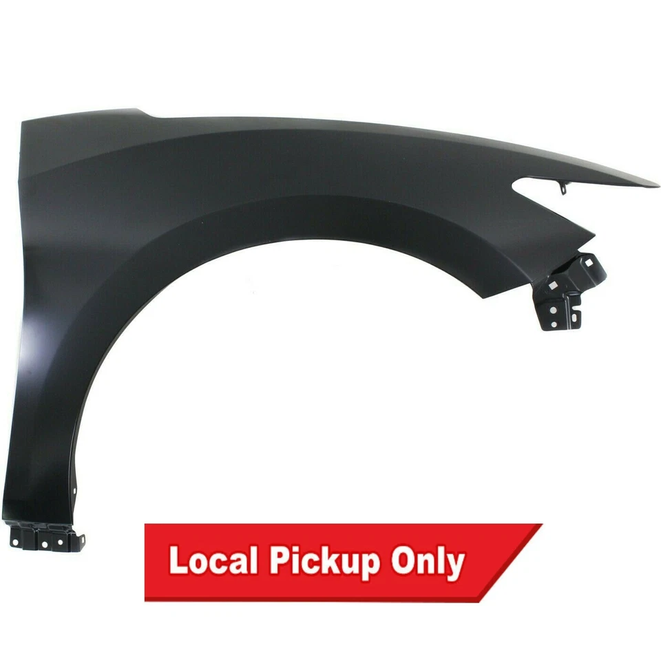 New Primed Passenger Side Fender For 2016-2019 Maxima NI1241224 631004RA0A - Image 1 of 4