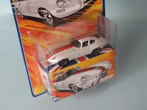 Matchbox 1961 Jaguar E Type White Body 21 Racing Livery Toy Model Car 70mm - Picture 1 of 2