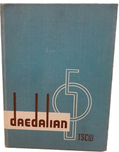 Daedalian 1950 TSCW Texas State College for Women Yearbook Annual Denton Texas - Picture 1 of 8