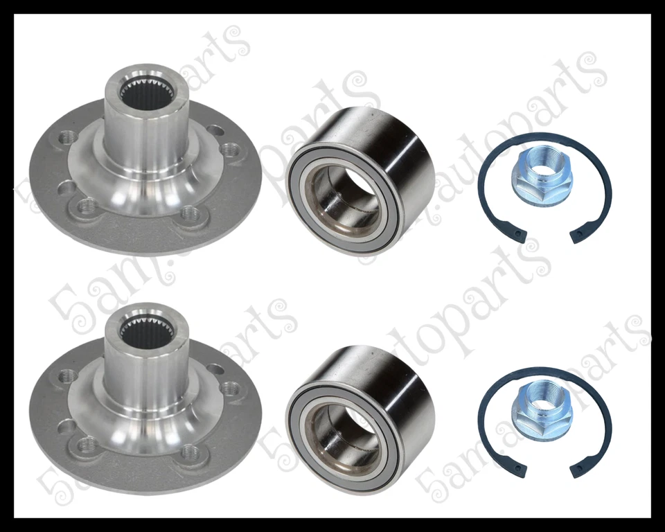 2 FRONT WHEEL HUB AND BEARING FOR MERCEDES GL320 GL350 GL450 GL550 FREE SHIPPING - Image 1 of 1