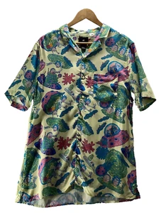 Camisa hawaiana multicolor de tamaño medio abotonada de H&M - Imagen 1 de 12