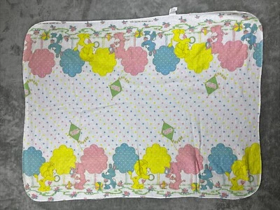 Manta de franela pastel vintage Care Bears Cousins Baby EE. UU. 1985 Foto 1 de 4