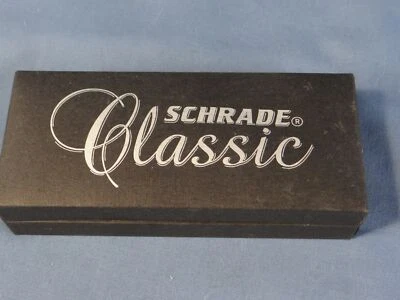 NAVAJA DE BOLSILLO SCHRADE CLÁSICA STEWART TAYLOR CON INCRUSTACIONES, ¡SIN USAR, EN CAJA! Foto 1 de 4