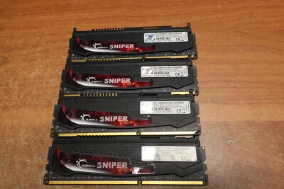 G.SKILL Sniper Gaming Series 16GB (4 x 4GB) DDR3 1600 (PC3 12800) Desktop Memory - Image 1 of 4