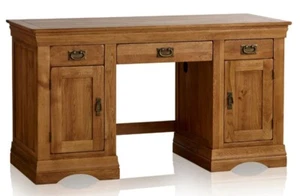Oak Furniture Land Rustic Desk - Picture 1 of 2