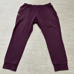Lacoste Sport Jogger Jogginghose Lila Kroko Logo Damen XL - Bild 1 von 8