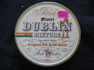 SIR PATRICKS DOLCE MISCELA DUBLINO VUOTA TWIST TOP SCATOLA TABACCO IN LATTA - Foto 1 di 4