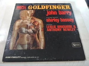 John Barry – Goldfinger (Soundtrack) VG Original Mono United Artists Record 1964 - Picture 1 of 5