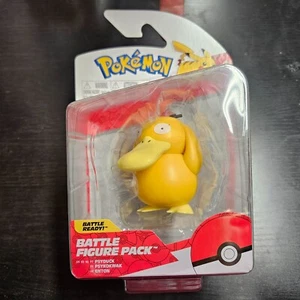 Jazwares Pokemon PSYDUCK 3 pollici Battle Feature Action Figure AUTENTICO - NUOVO MAI USATO - Foto 1 di 2