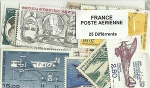 lot 25 timbres " Poste Aerienne " - Picture 1 of 1