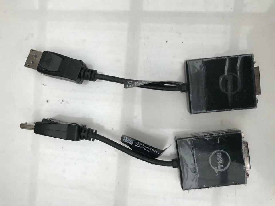 DELL DisplayPort DP++ to SingleLink DVI-D Cable Adapter DANARBC084 19cm - Image 1 of 1
